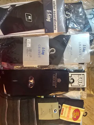 10 pares de meias japonesas - nova