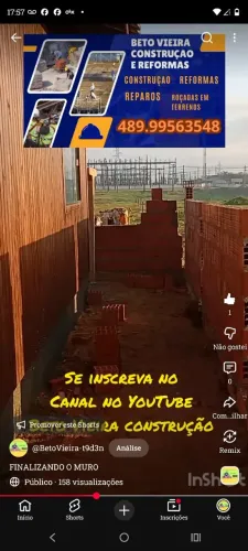 Beto vieira construção e reformas 
