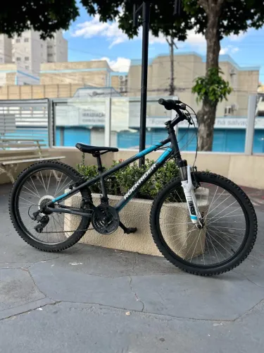 Bicicleta Infantil/Juvenil Rockrider ST 500 - Decathlon - Aro 24