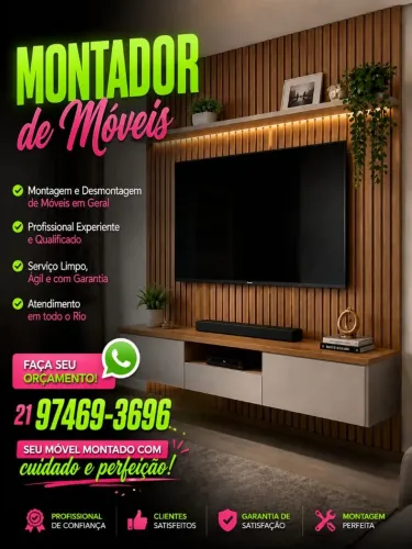 Montador de móveis Jacarepaguá 