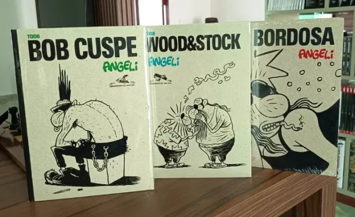 COLEÇÃO ANGELI: BOB CUSPE, RÊ BORDOSA E WOOD&STOCK. Novos Lacrados.
