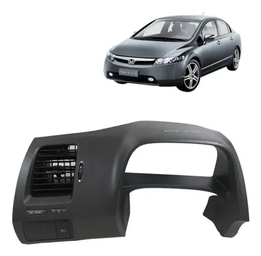 Moldura Painel Instrumento Difusor Honda New Civic 2007 2011