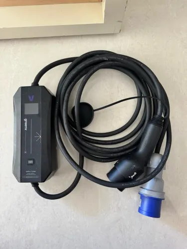 Carregador Portátil GreenV GVPro 7,2 kW - Tipo 2 - Veículo Elétrico
