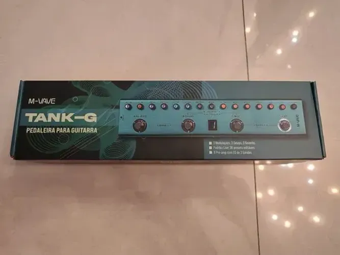 Tank g + pedais (COMPRESSOR + CHORUS + DRIVE)