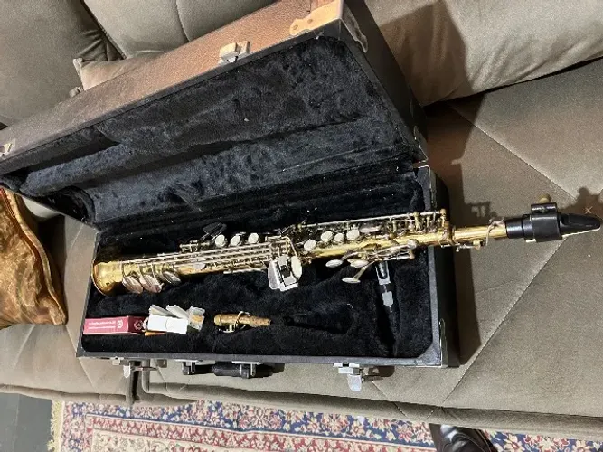 Sax Soprano Cecilio , vendo ou troco em sax tenor