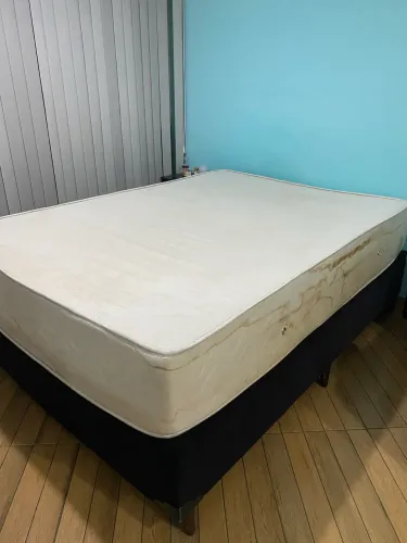 Colchão e box - Casal 