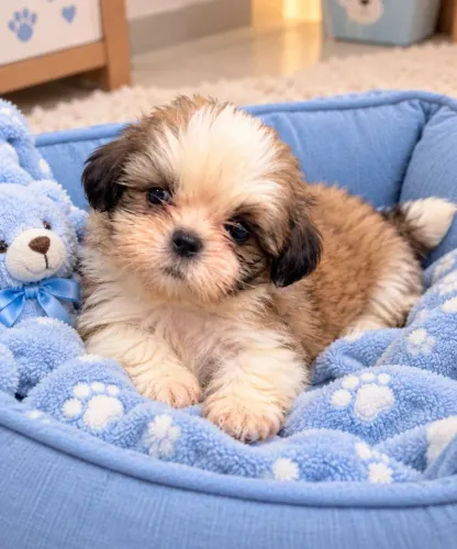 Shih tzu filhote puro canil registrado