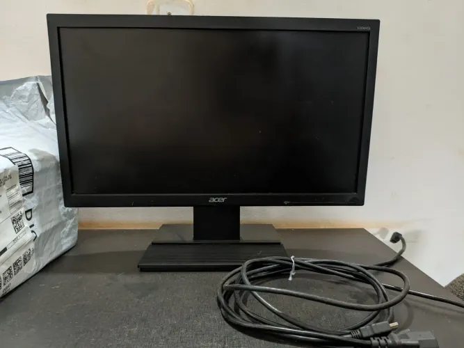Monitor Acer LCD V206hql 19.5 com base, original 