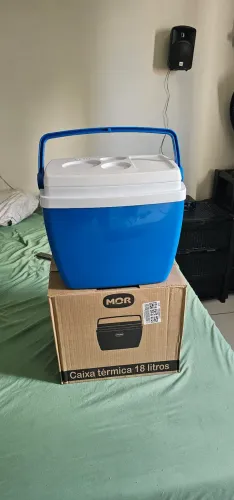 Caixa Térmica 19 litros - Nova. Marca: Mor.