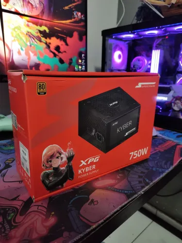 Fonte XPG Kyber 750W 80 Plus Gold - Na Caixa c/ NF e Garantia