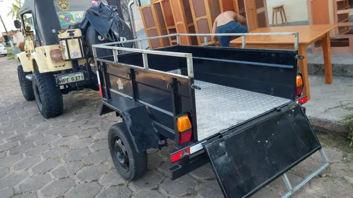Carretinha um eixo