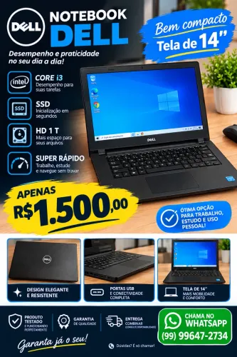 Notebook CORE I3 ( Melhor Custo Benefício)