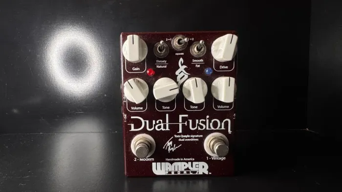 Pedal Wampler Dual Fusion overdrive Distortion