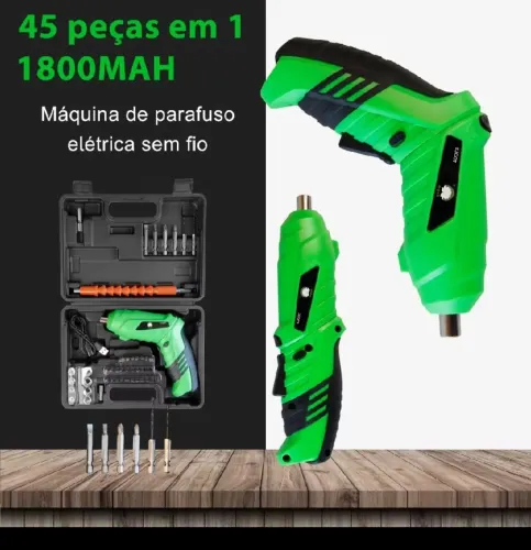 Vendo parafusadeira verde caseiro