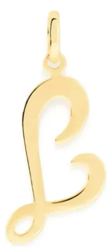 Pingente letra L Romannel