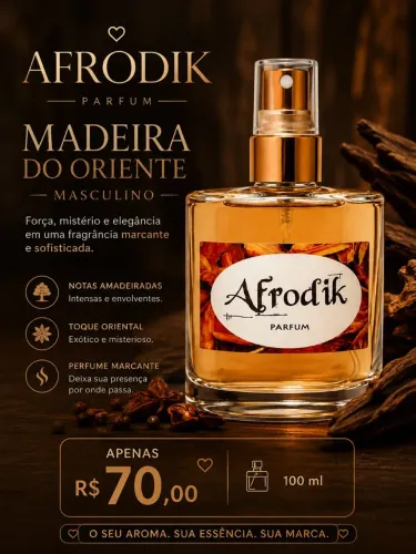 Perfume Masculino Madeira do Oriente