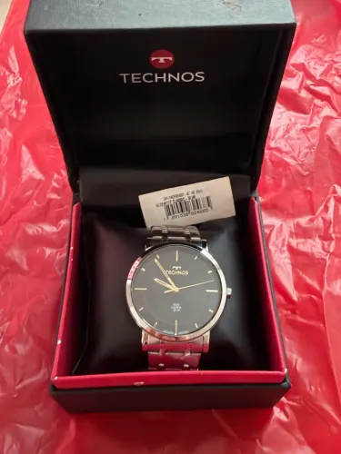 Relógio Technos Slim Safira 50m