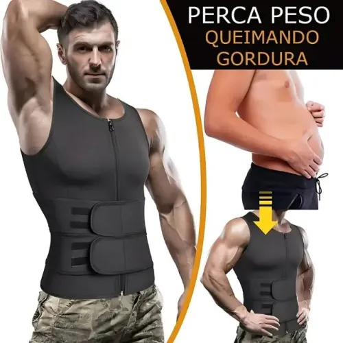 Cinta Modeladora Masculina - Perca Peso com Conforto