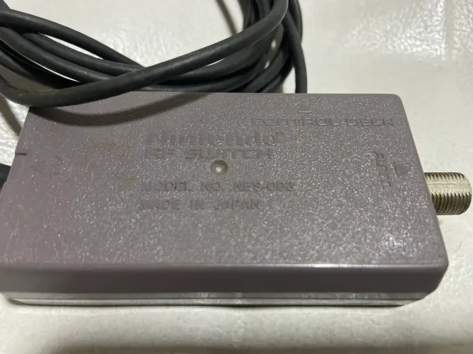 Caixinha adaptador RF super Nintendo snes nes jogo game console