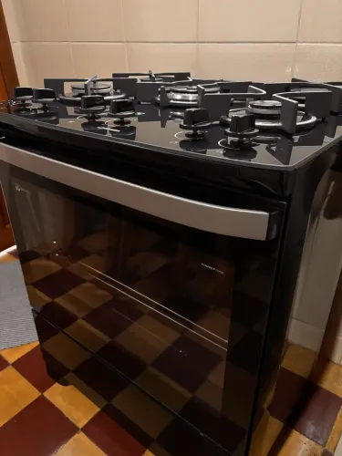 Fogão Electrolux 5 Bocas Mesa De Vidro E Duplo Forno (PerfectCook)