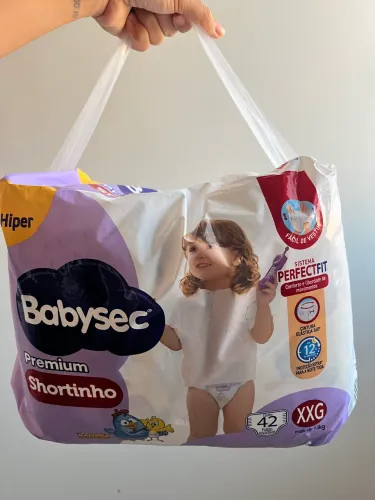 Fralda descartável XGG Babysec