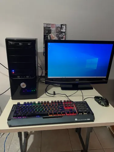 PC Completo i7 16GB + SSD 240GB + HD 1TB + Monitor AOC 24 + Teclado