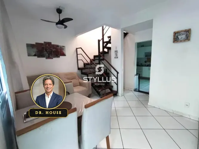 Casa Triplex em Condomínio Fechado com Varanda e Terraço Gourmet no Engenho Novo! M19K