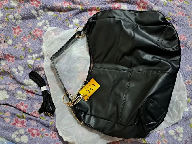 bolsa retrô, preta