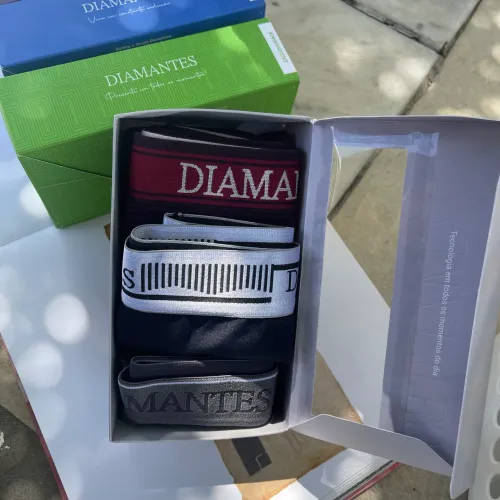 Kit cuecas diamantes | Acompanhe 3 peças | produto autêntico 