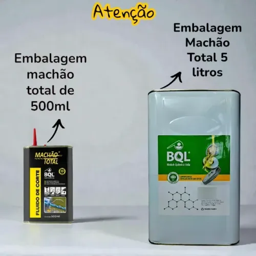 Fluido De Corte Para Todos Os Metais Machão Total- 5 Litros