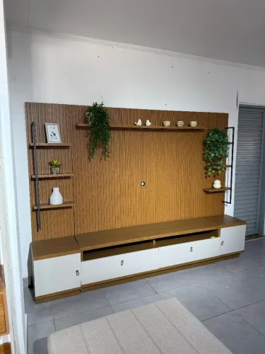 CONJUNTO PAINEL+ RACK E MÓDULOS OURO PRETO 