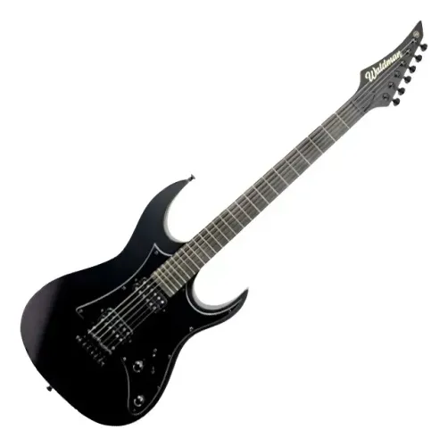 Guitarra Waldman Superstrato Wigr131x Bks Preto Satin Material Do Diapasão Rosewood Orient