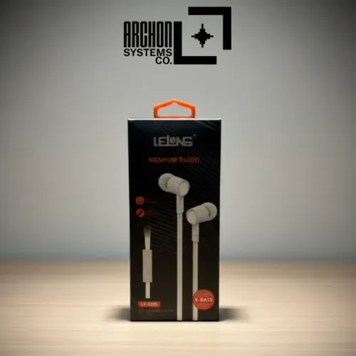  Fone de Ouvido com Fio Lelong