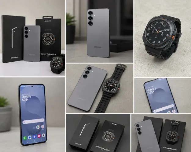 s25 plus + galaxy watch ultra 2025