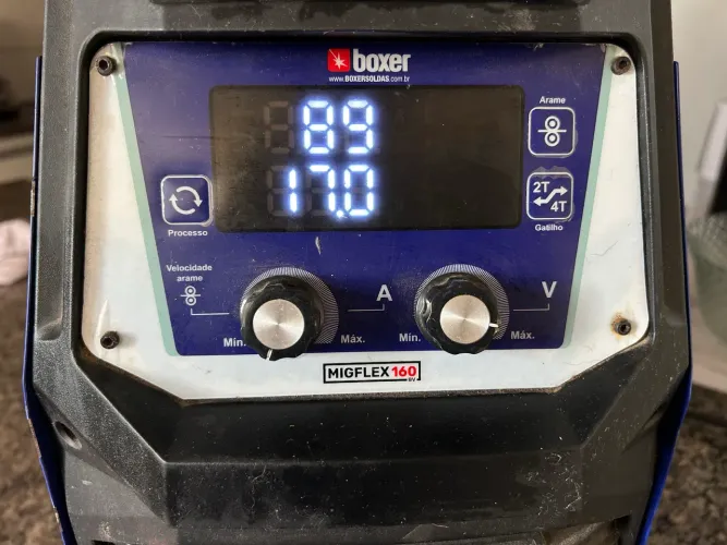 Máquina de solda boxer MIGFLEX 160 Bivolt
