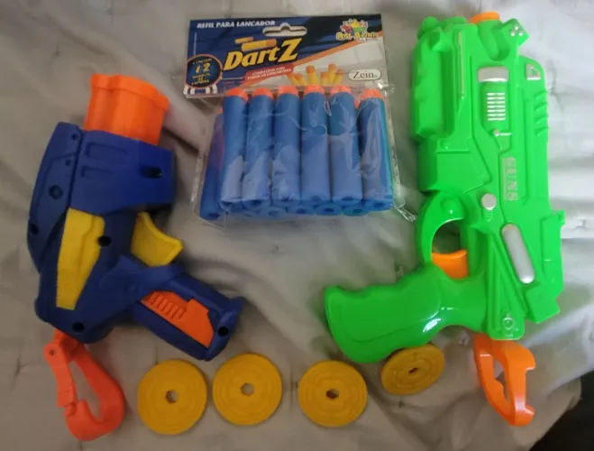 Conjunto Armas de Nerf 