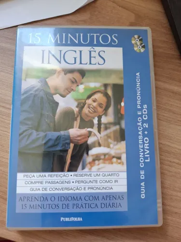 Cd livro 15 Minutos Inglês