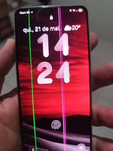 Samsung S21 128GB 5G com a caixa