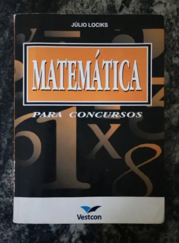 Matemática para concursos - Júlio Lociks em bom estado de conservação