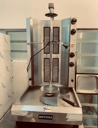 Ac churrasco grego Metvisa inox 