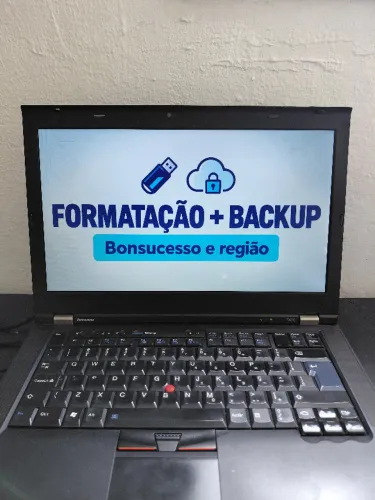 Formatação Windows + Backup 100% Seguro (Bonsucesso, Ramos, Olaria)