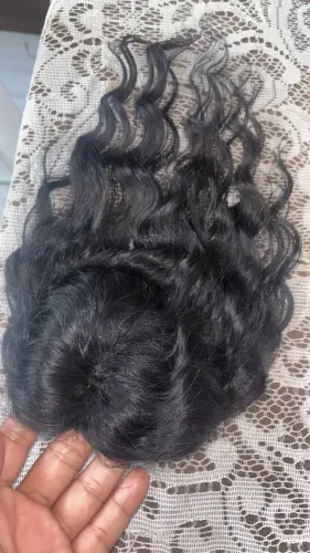 Topo de cabelo HUMANO brasileiro