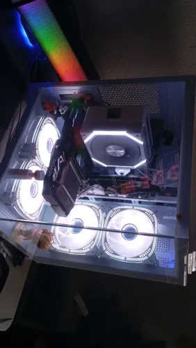 PC Gamer Full White. Apenas a CPU (Negócio o valor)