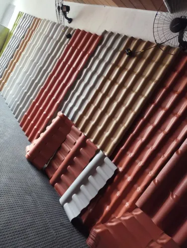 telhas de pvc tipo A 2MM