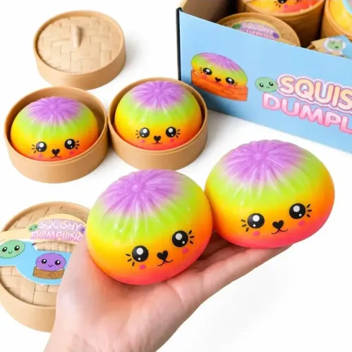 Squishy bolinho anti-stress surpresa sensorial 