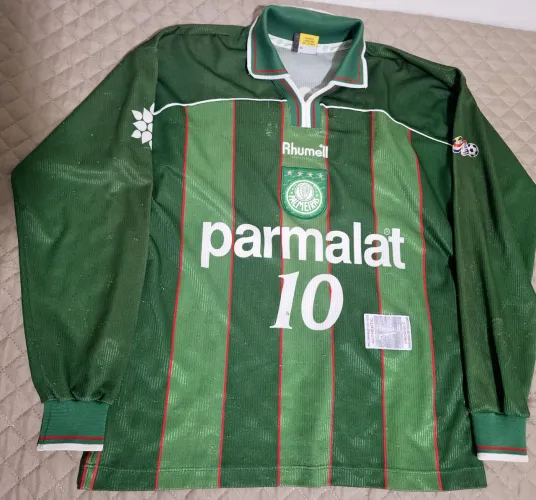 Camisa do Palmeiras 1999 manga longa - Mercosul torcedor da época