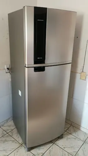 Geladeira brastemp frost free inox inverter dúplex