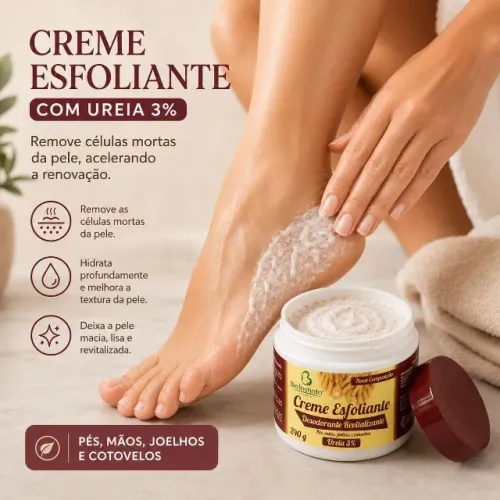 Kit Revenda Creme Esfoliante Desodorante Revitalizante 240g