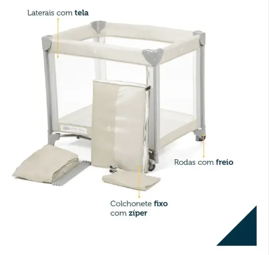 BERÇO PORTÁTIL SAFETY 1st mini play