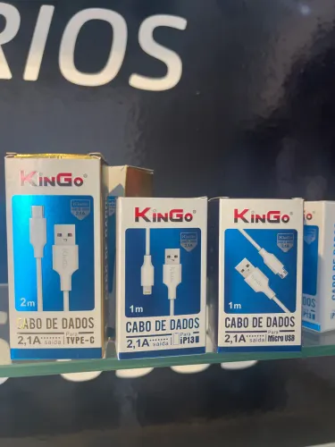 Carregador de celular Cabo Kingo